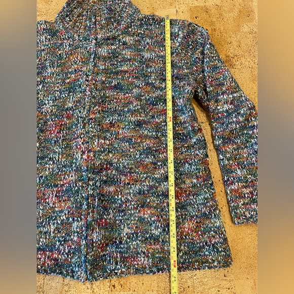 River Rainbow Knit Cardigan/Sweater Full zip. Size XL - Picture 9 of 15